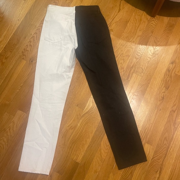 Lovers + Friends black and white denim. Size 26 - Picture 2 of 4